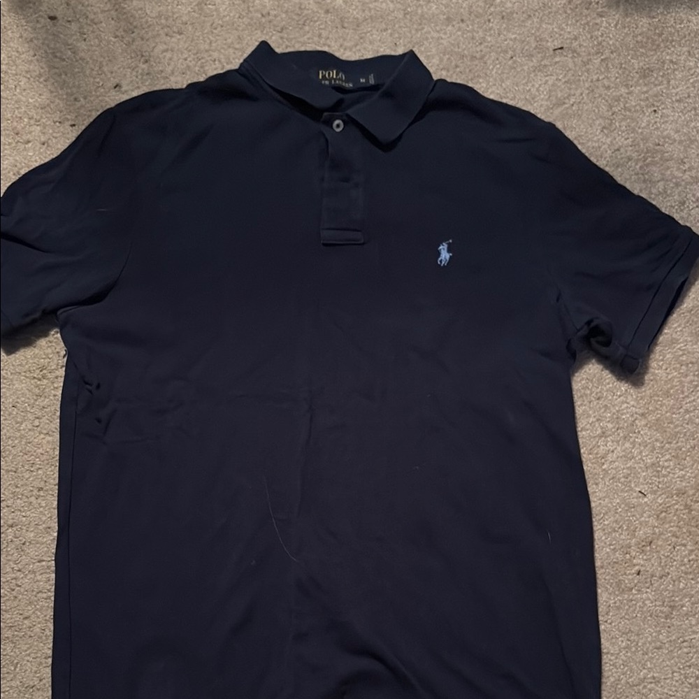 Polo by Ralph Lauren Blue Polo Shirt Classic Design